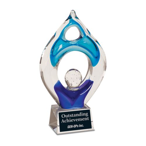 JDS AGS02  10 1/4 inches Winner Art Glass AGS02 AGS02  10 1/4 inches Winner Art Glass Thumbnail