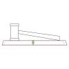 CRY047 - 13 7/8" x 4 1/4" Crystal Gavel on Black Base Thumbnail