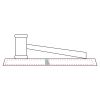 CRY047 - 13 7/8" x 4 1/4" Crystal Gavel on Black Base Thumbnail