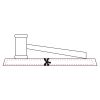 CRY047 - 13 7/8" x 4 1/4" Crystal Gavel on Black Base Thumbnail