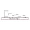 CRY047 - 13 7/8" x 4 1/4" Crystal Gavel on Black Base Thumbnail