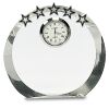 [CRY169] 4.5" Round Crystal Clock Thumbnail