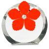 [CRY169] 4.5" Round Crystal Clock Thumbnail
