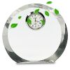 [CRY169] 4.5" Round Crystal Clock Thumbnail