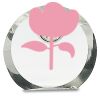 [CRY169] 4.5" Round Crystal Clock Thumbnail