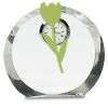 [CRY169] 4.5" Round Crystal Clock Thumbnail