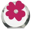[CRY169] 4.5" Round Crystal Clock Thumbnail