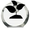 [CRY169] 4.5" Round Crystal Clock Thumbnail
