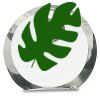 [CRY169] 4.5" Round Crystal Clock Thumbnail