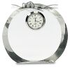 [CRY169] 4.5" Round Crystal Clock Thumbnail