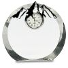 [CRY169] 4.5" Round Crystal Clock Thumbnail