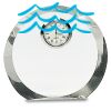 [CRY169] 4.5" Round Crystal Clock Thumbnail