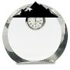 [CRY169] 4.5" Round Crystal Clock Thumbnail