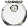 [CRY169] 4.5" Round Crystal Clock Thumbnail