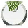 [CRY169] 4.5" Round Crystal Clock Thumbnail