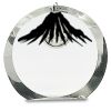 [CRY169] 4.5" Round Crystal Clock Thumbnail