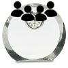 [CRY169] 4.5" Round Crystal Clock Thumbnail