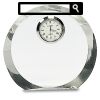 [CRY169] 4.5" Round Crystal Clock Thumbnail