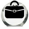 [CRY169] 4.5" Round Crystal Clock Thumbnail