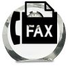 [CRY169] 4.5" Round Crystal Clock Thumbnail