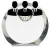 [CRY169] 4.5" Round Crystal Clock Thumbnail