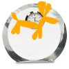 [CRY169] 4.5" Round Crystal Clock Thumbnail
