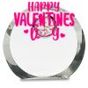 [CRY169] 4.5" Round Crystal Clock Thumbnail
