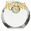 [CRY169] 4.5" Round Crystal Clock Thumbnail