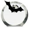 [CRY169] 4.5" Round Crystal Clock Thumbnail