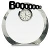 [CRY169] 4.5" Round Crystal Clock Thumbnail