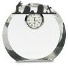 [CRY169] 4.5" Round Crystal Clock Thumbnail