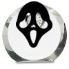 [CRY169] 4.5" Round Crystal Clock Thumbnail