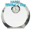 [CRY169] 4.5" Round Crystal Clock Thumbnail