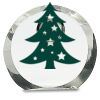 [CRY169] 4.5" Round Crystal Clock Thumbnail