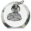 [CRY169] 4.5" Round Crystal Clock Thumbnail