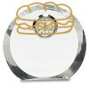 [CRY169] 4.5" Round Crystal Clock Thumbnail
