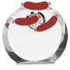 [CRY169] 4.5" Round Crystal Clock Thumbnail