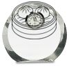 [CRY169] 4.5" Round Crystal Clock Thumbnail