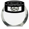 [CRY169] 4.5" Round Crystal Clock Thumbnail