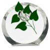 [CRY169] 4.5" Round Crystal Clock Thumbnail