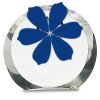 [CRY169] 4.5" Round Crystal Clock Thumbnail