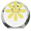 [CRY169] 4.5" Round Crystal Clock Thumbnail