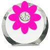 [CRY169] 4.5" Round Crystal Clock Thumbnail