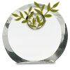 [CRY169] 4.5" Round Crystal Clock Thumbnail