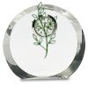 [CRY169] 4.5" Round Crystal Clock Thumbnail