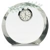 [CRY169] 4.5" Round Crystal Clock Thumbnail