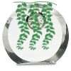 [CRY169] 4.5" Round Crystal Clock Thumbnail