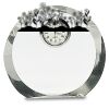 [CRY169] 4.5" Round Crystal Clock Thumbnail