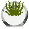 [CRY169] 4.5" Round Crystal Clock Thumbnail