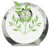 [CRY169] 4.5" Round Crystal Clock Thumbnail